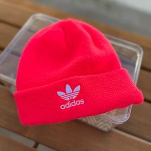 Adidas Trefoil Beanie - Neon Pink